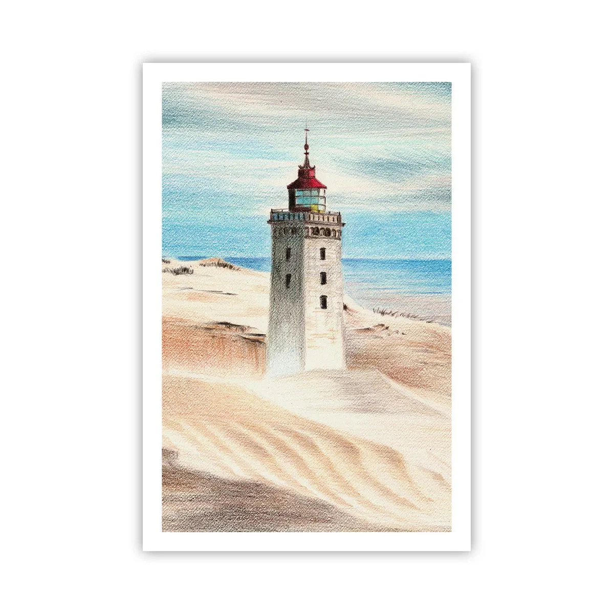 Pôster - Sempre a olhar para o mar - 61x91 cm