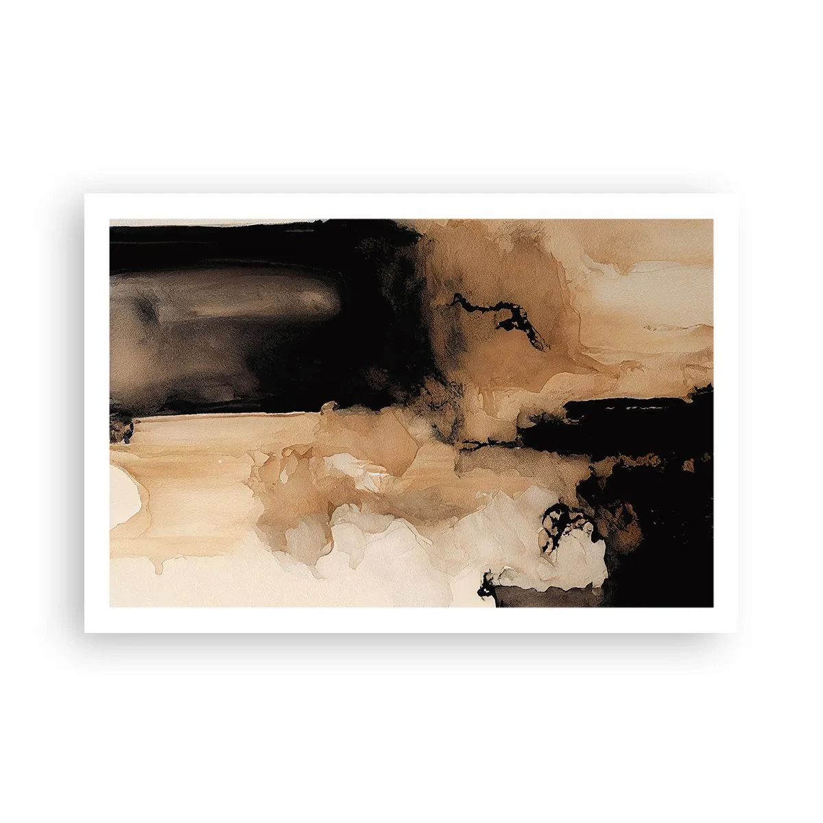 Pôster - Abstração intrigante - 91x61 cm