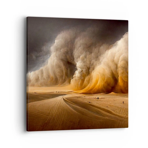 Quadro em tela - A Ira do Deserto - 40x40 cm