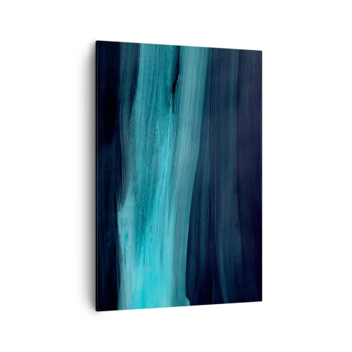 Quadro em tela - Vá com o fluxo - 70x100 cm