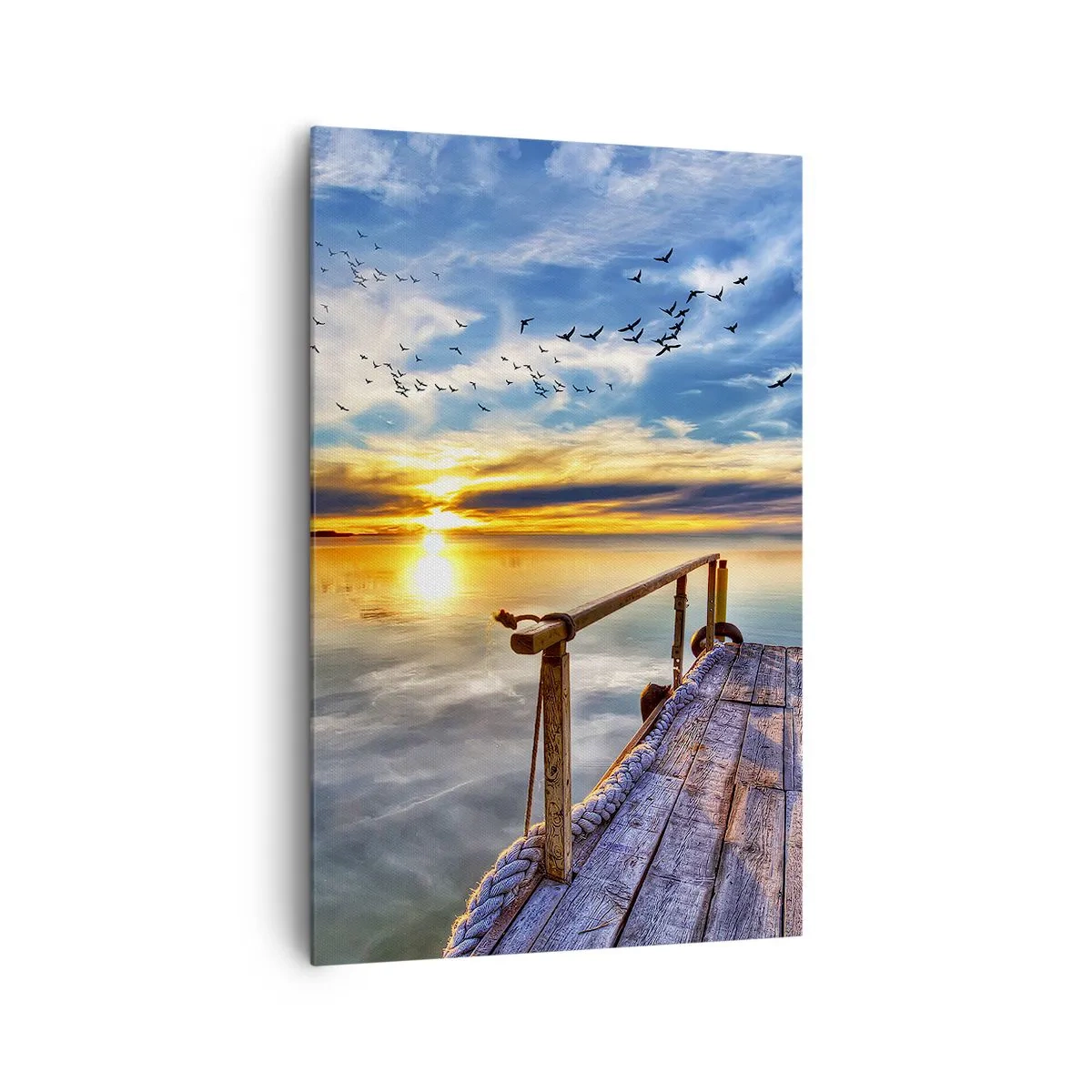 Quadro em tela - O vento descansa - 80x120 cm