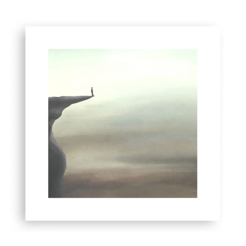 Pôster - Para cima, é claro! - 30x30 cm