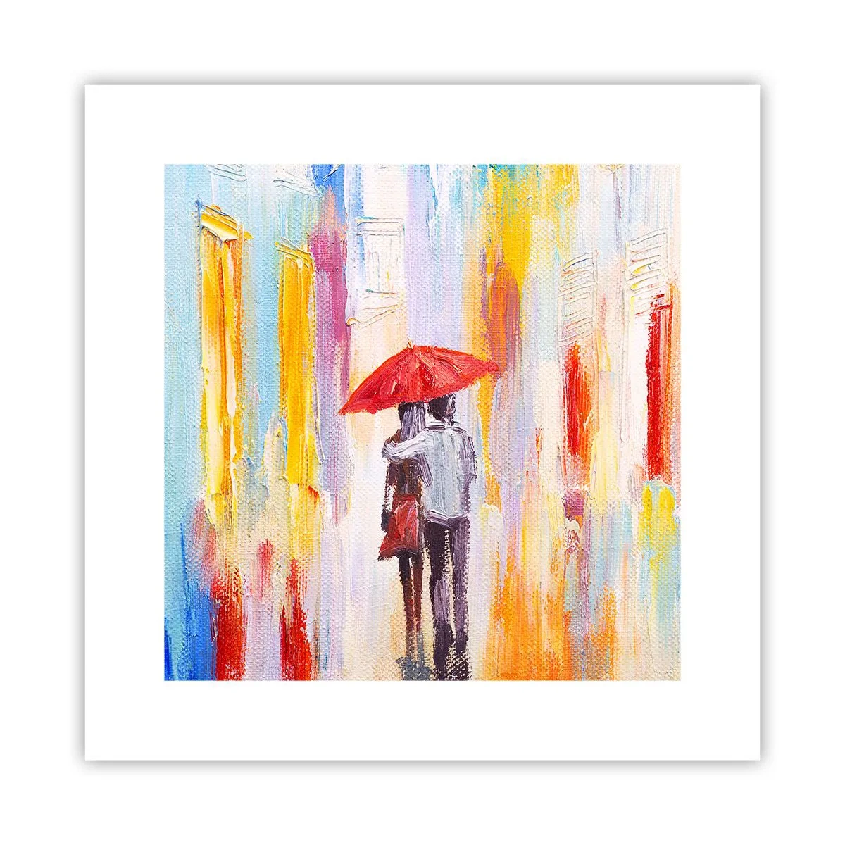 Pôster - Que continue a chover - 30x30 cm