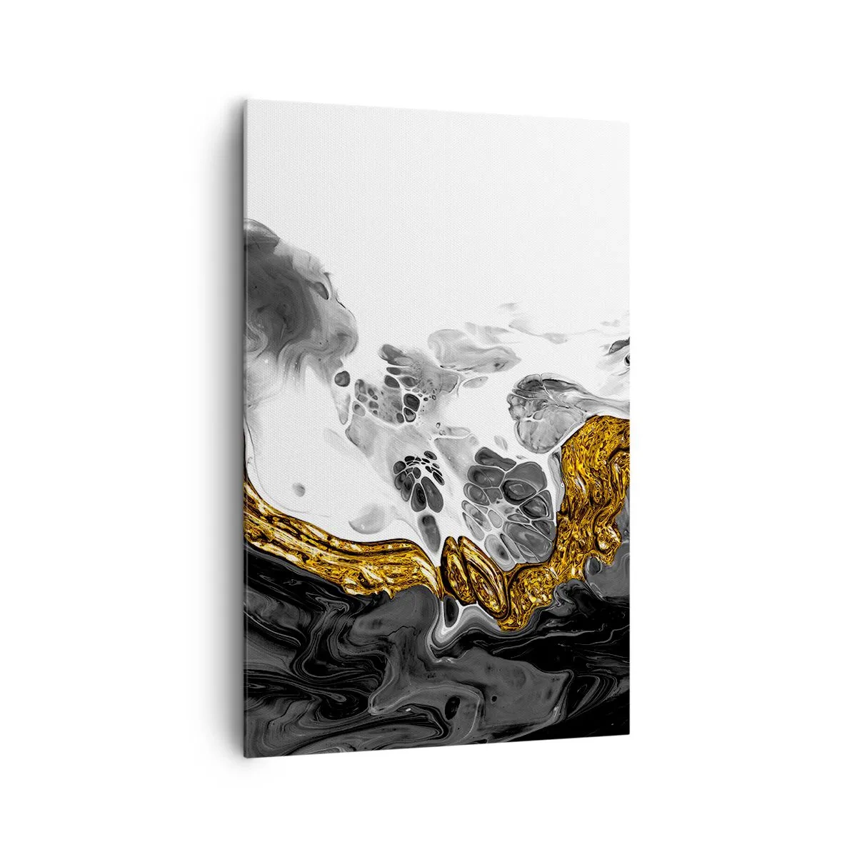 Quadro em tela - Composição orgânica - 80x120 cm