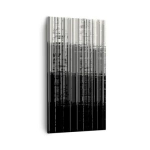 Quadro em tela - Ondas e vibrações - 45x80 cm