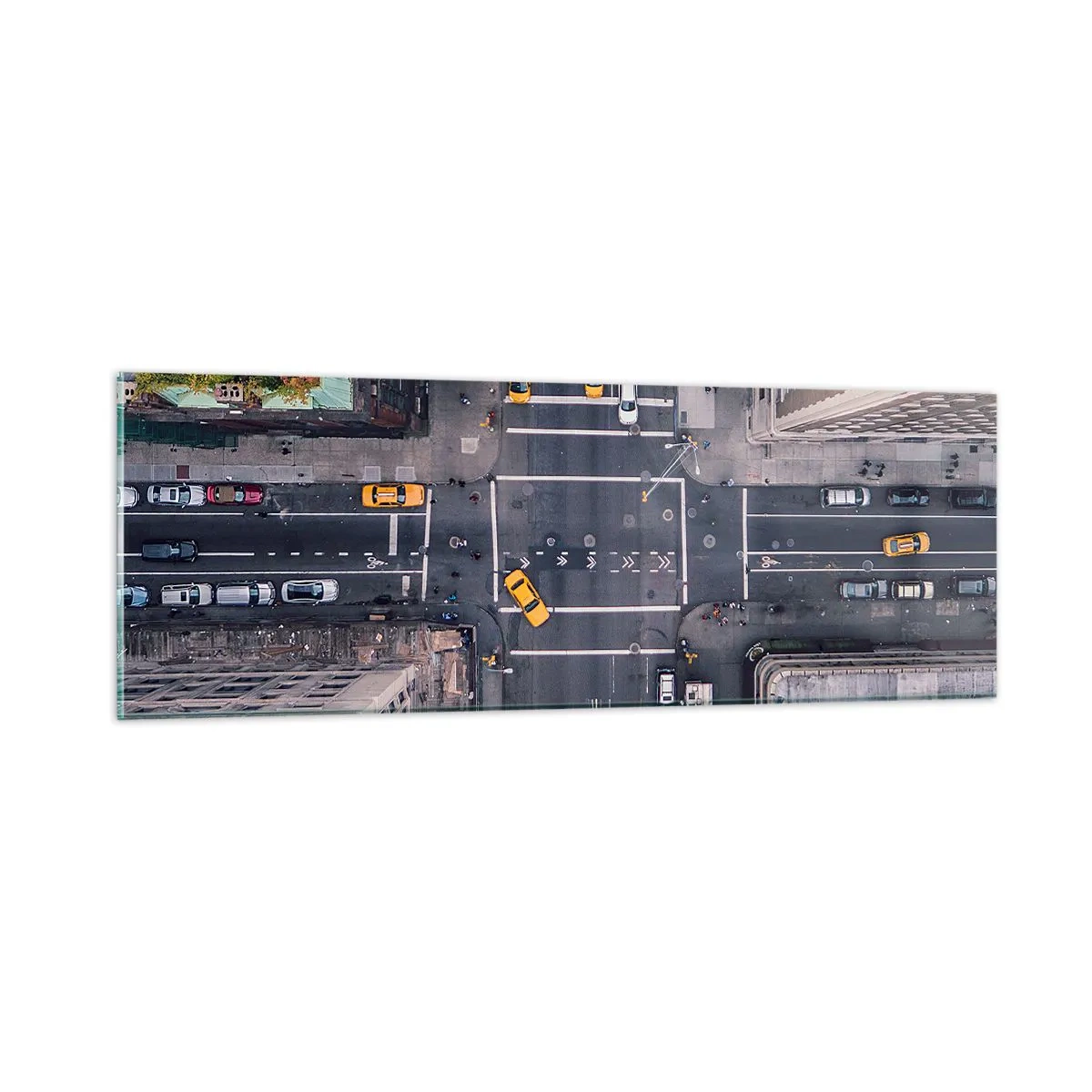 Quadro em vidro - Escolha simples - 90x30 cm