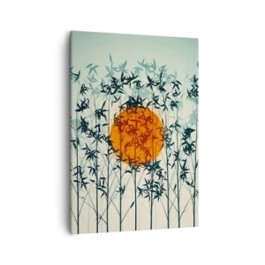 Quadro em tela - Sol japonês - 50x70 cm
