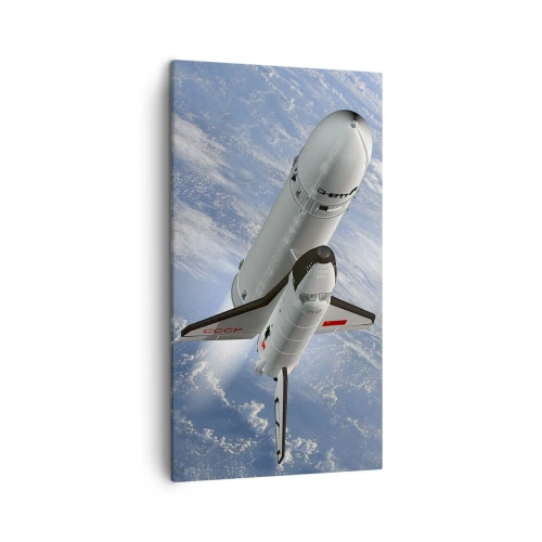 Quadro em tela - Ascensão cósmica - 45x80 cm