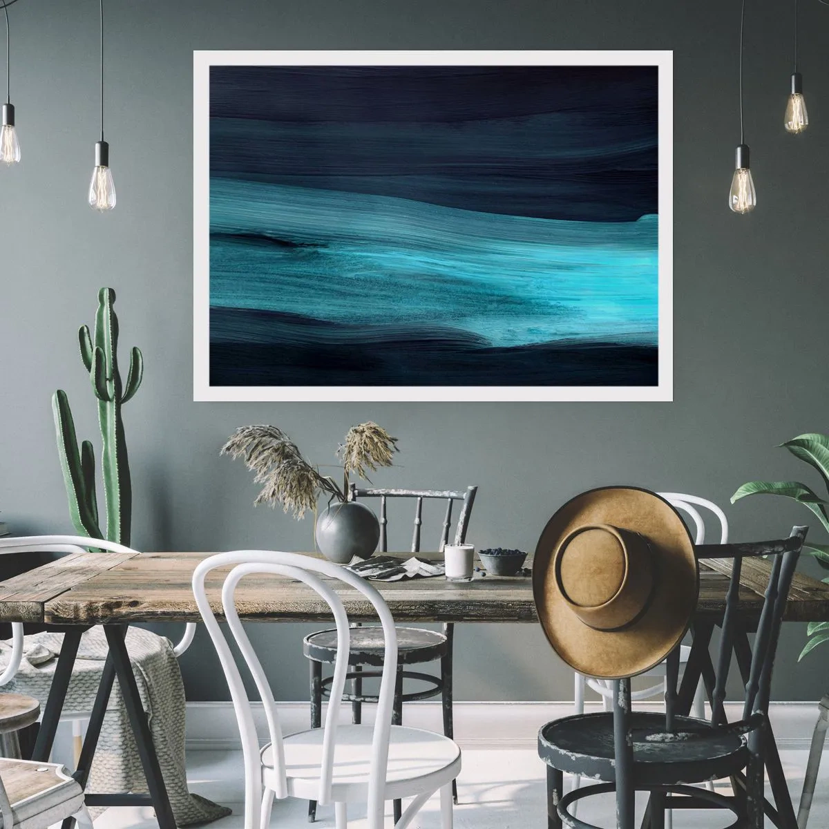 Pôster - Vá com o fluxo - 91x61 cm