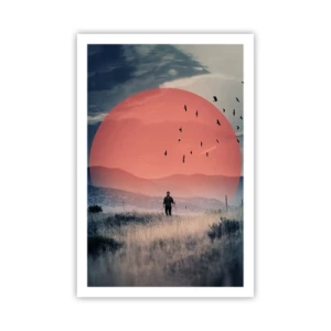 Pôster - Em casa - 61x91 cm