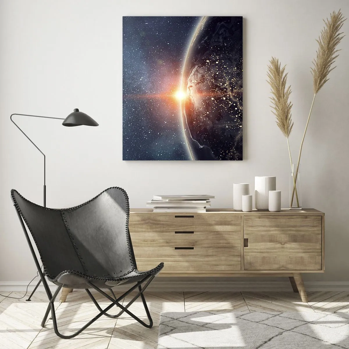Quadro em vidro - Numa nova perspetiva - 50x70 cm