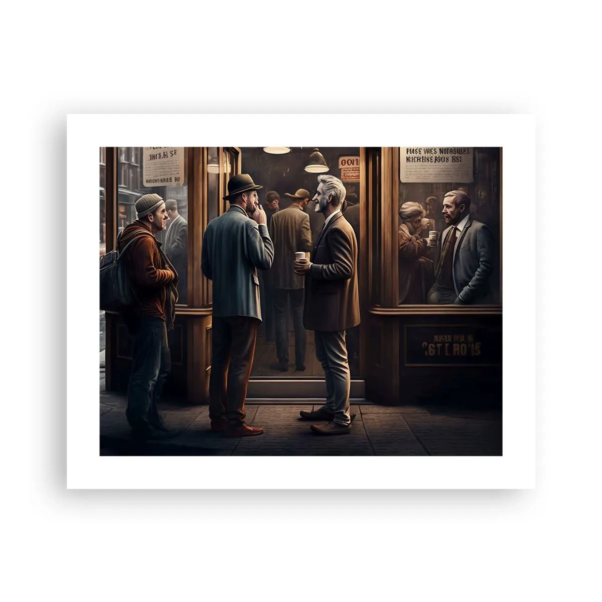 Pôster - Boa hora do dia - 50x40 cm