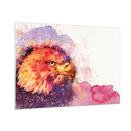 Quadro em vidro - Não quer saber o que estou a pensar - 100x70 cm