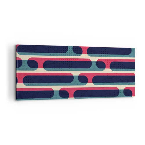 Quadro em tela - Avançado e profundo - 120x50 cm