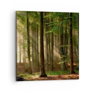 Quadro em tela - Radiante em uma manhã de primavera - 70x70 cm