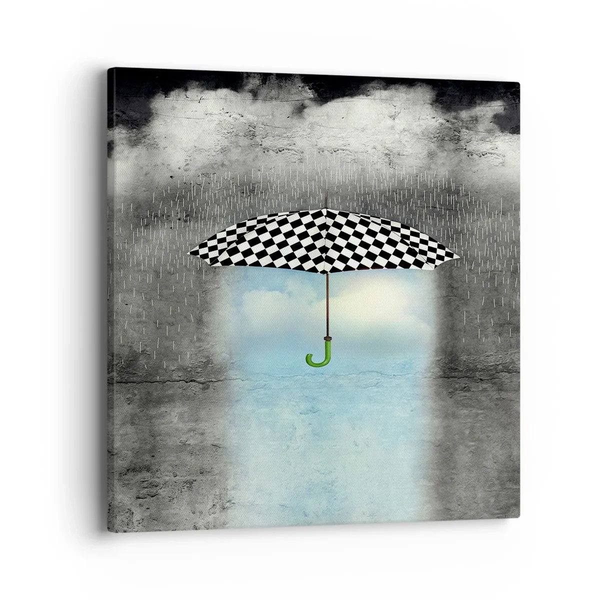 Quadro em tela - No entanto, é possível - 40x40 cm