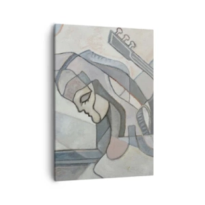 Quadro em tela - No poder da música - 50x70 cm