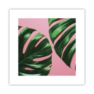 Pôster - Encontro verde - 30x30 cm