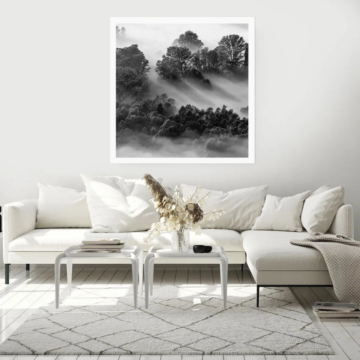 Pôster - Levantar-se do sono - 60x60 cm