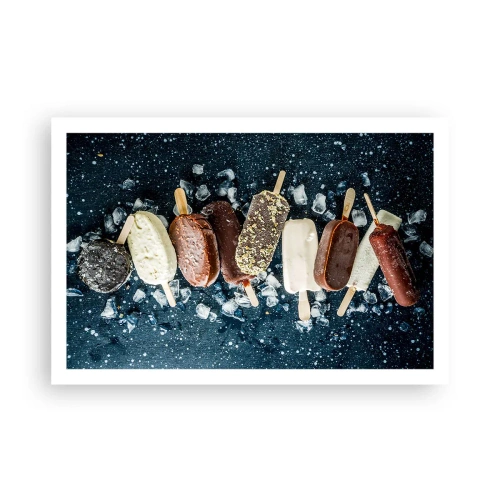 Pôster - O sabor de um verão quente - 91x61 cm