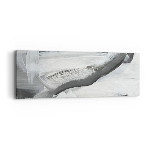 Quadro em tela - Um movimento decisivo - 90x30 cm