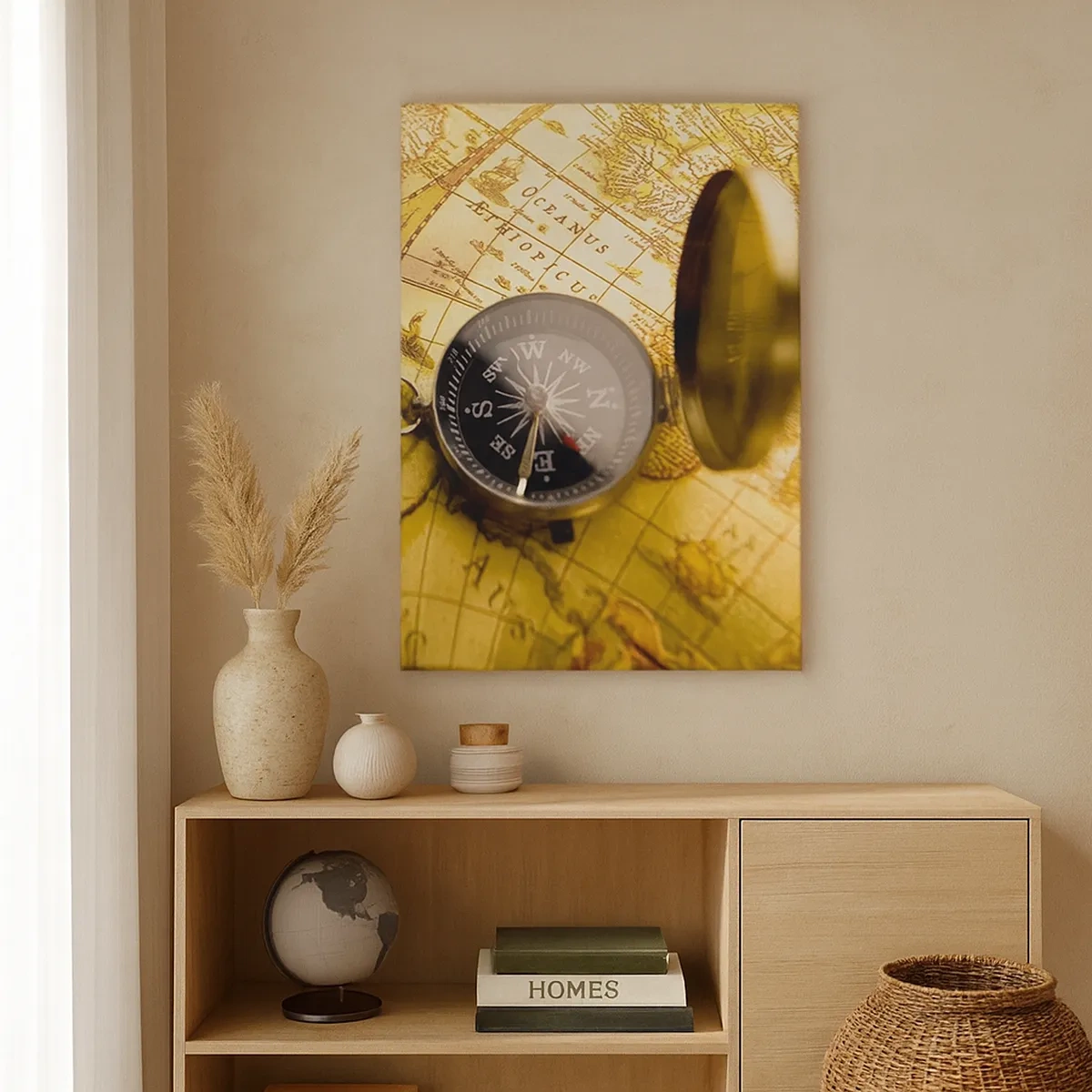 Quadro em tela - Que tal ao fim do mundo? - 50x70 cm