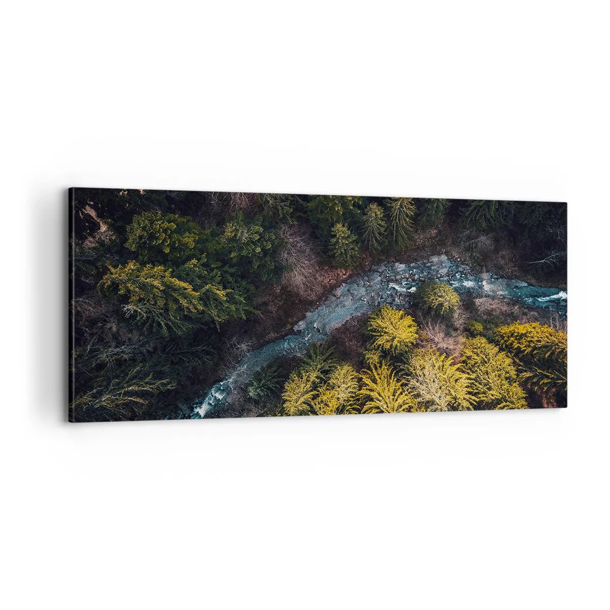 Quadro em tela - Rápido e cada vez mais rápido - 100x40 cm
