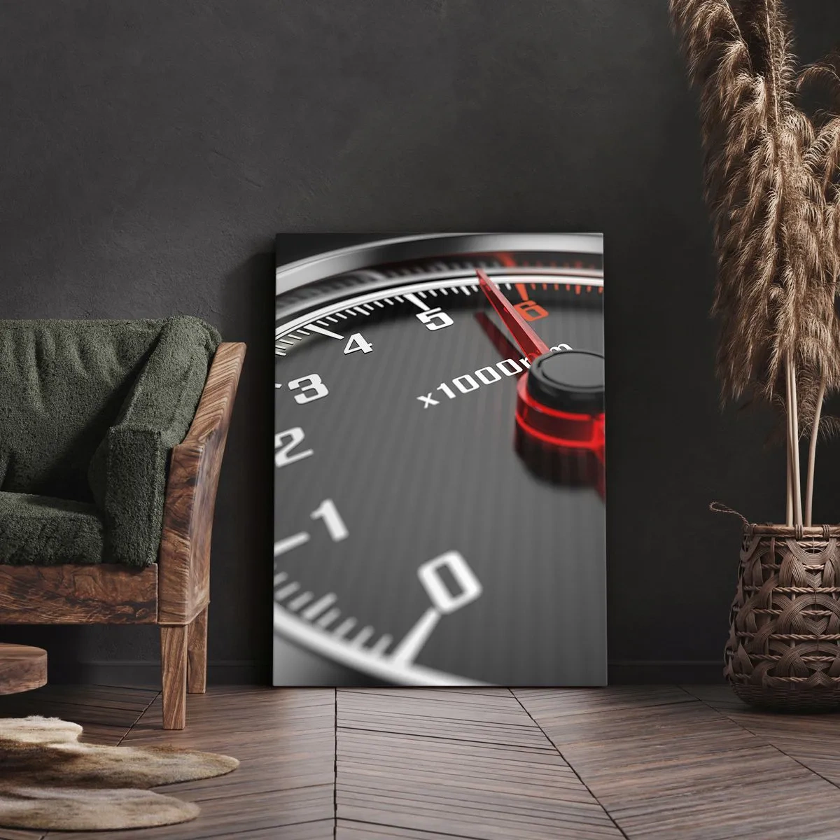 Quadro em tela - Aceleração máxima - 50x70 cm