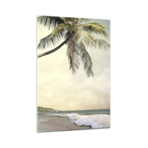 Quadro em vidro - Sonho tropical - 50x70 cm