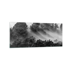 Quadro em vidro - Levantar-se do sono - 120x50 cm