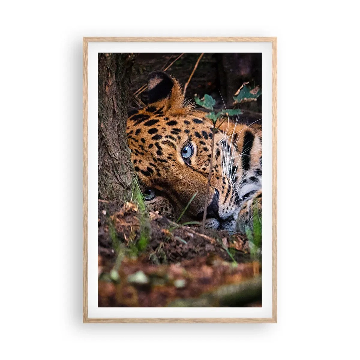 Pôster com moldura de carvalho claro - Confie em mim - 61x91 cm