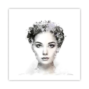 Pôster - Um retrato extremamente elegante - 50x50 cm