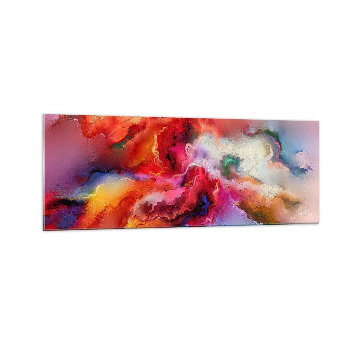 Quadro em vidro - Como capturar os sonhos - fumo - 140x50 cm
