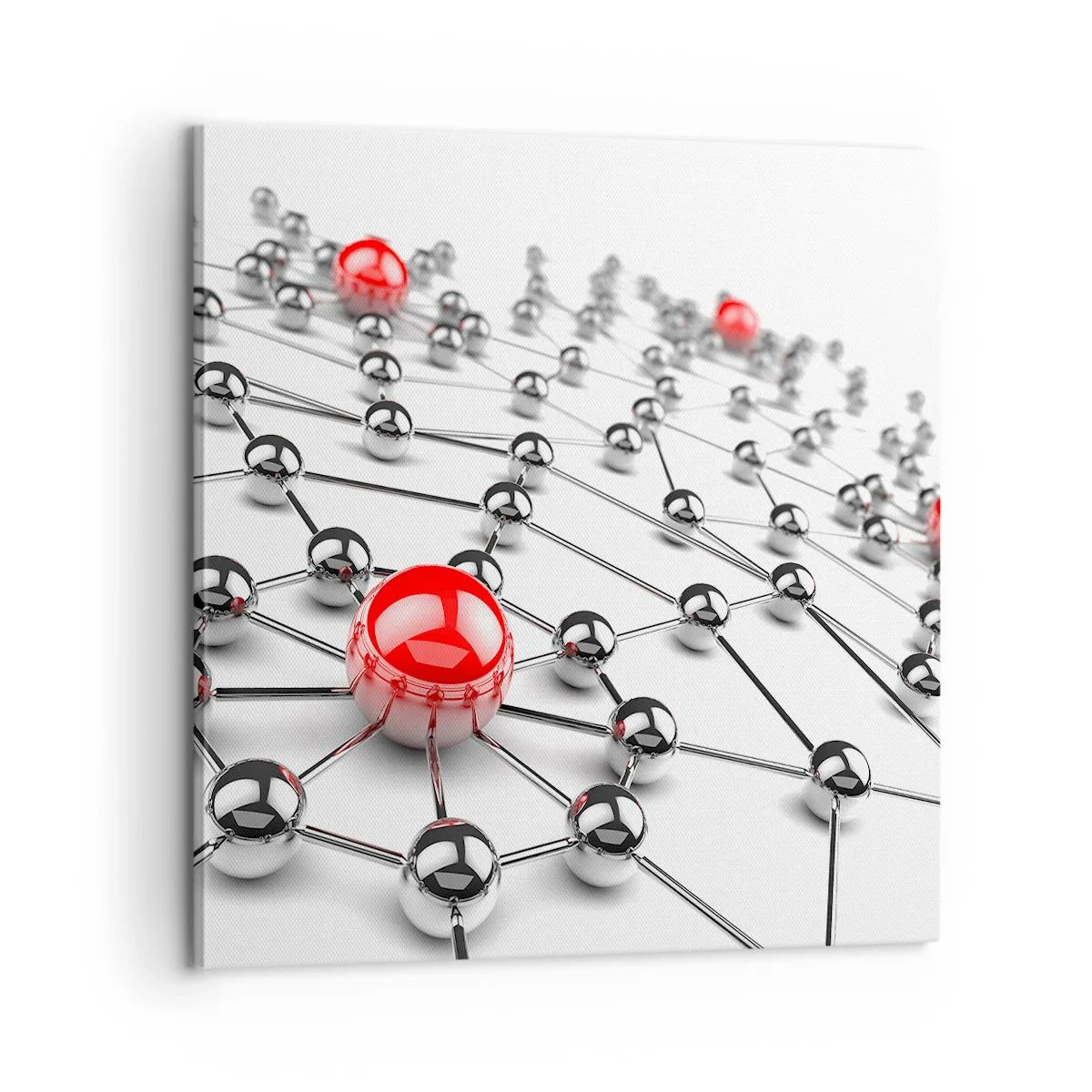 Quadro em tela - Rede de Prata - 60x60 cm