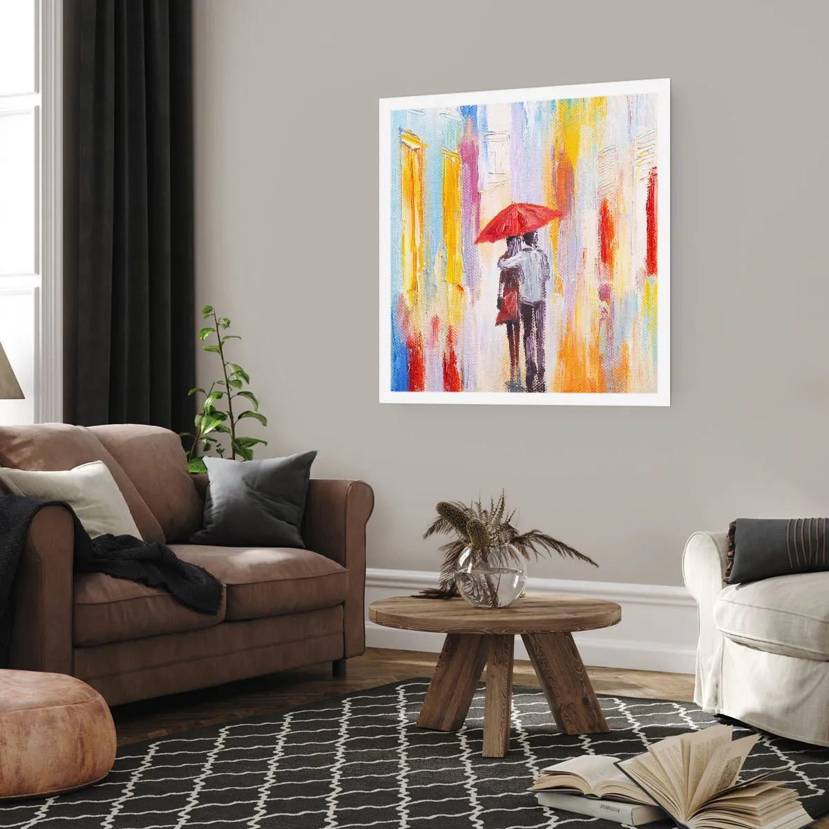 Pôster - Que continue a chover - 50x50 cm