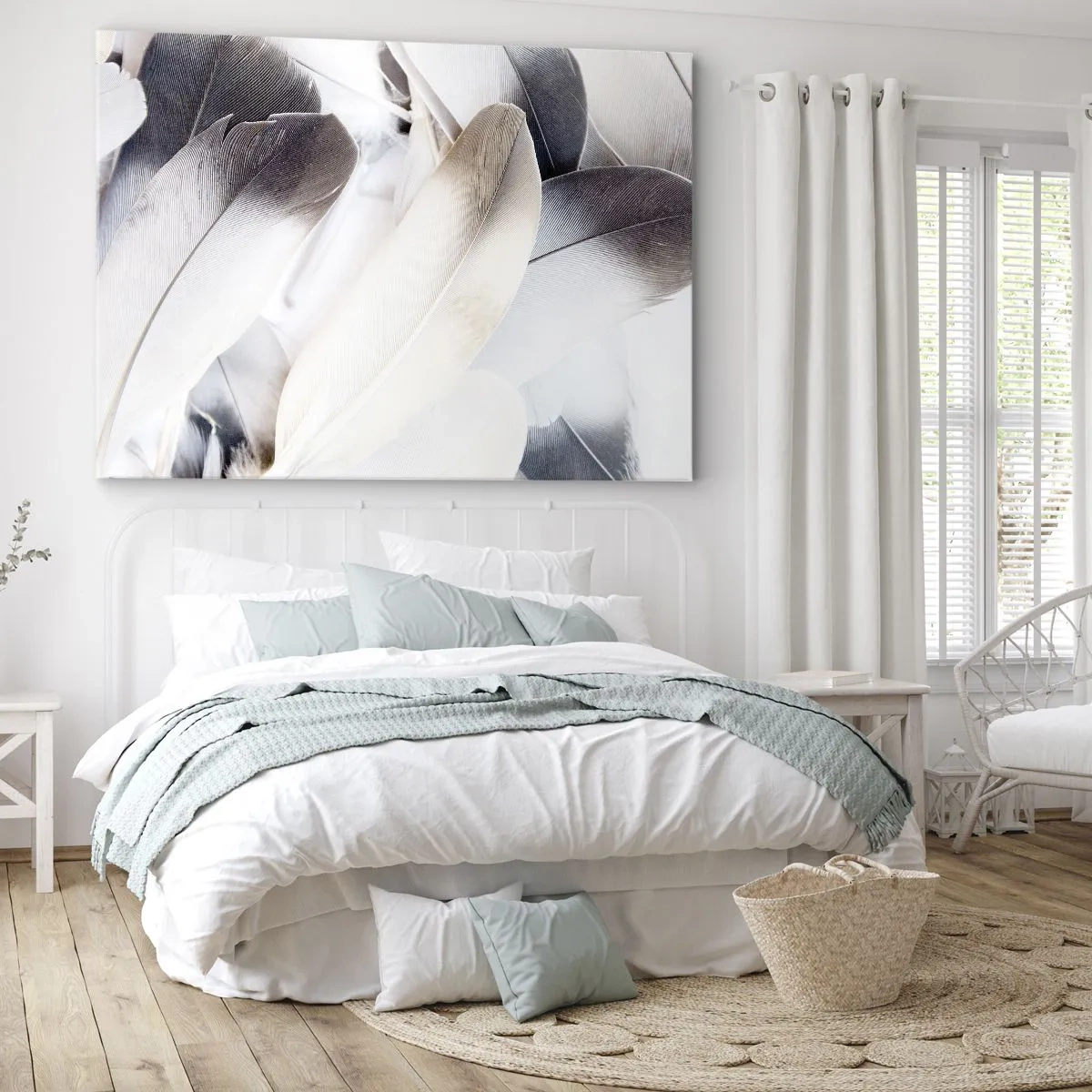 Quadro em tela - Semi-angelical - 120x80 cm