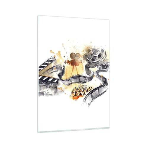 Quadro em vidro - Na terra dos sonhos - 80x120 cm