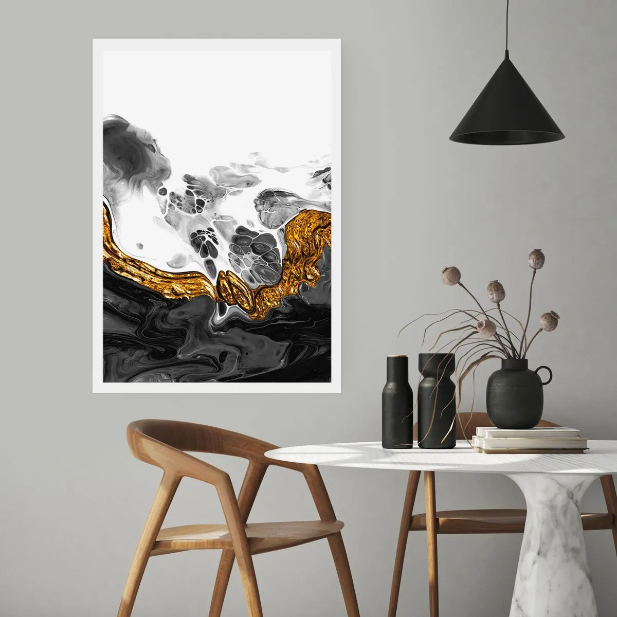 Pôster - Composição orgânica - 70x100 cm