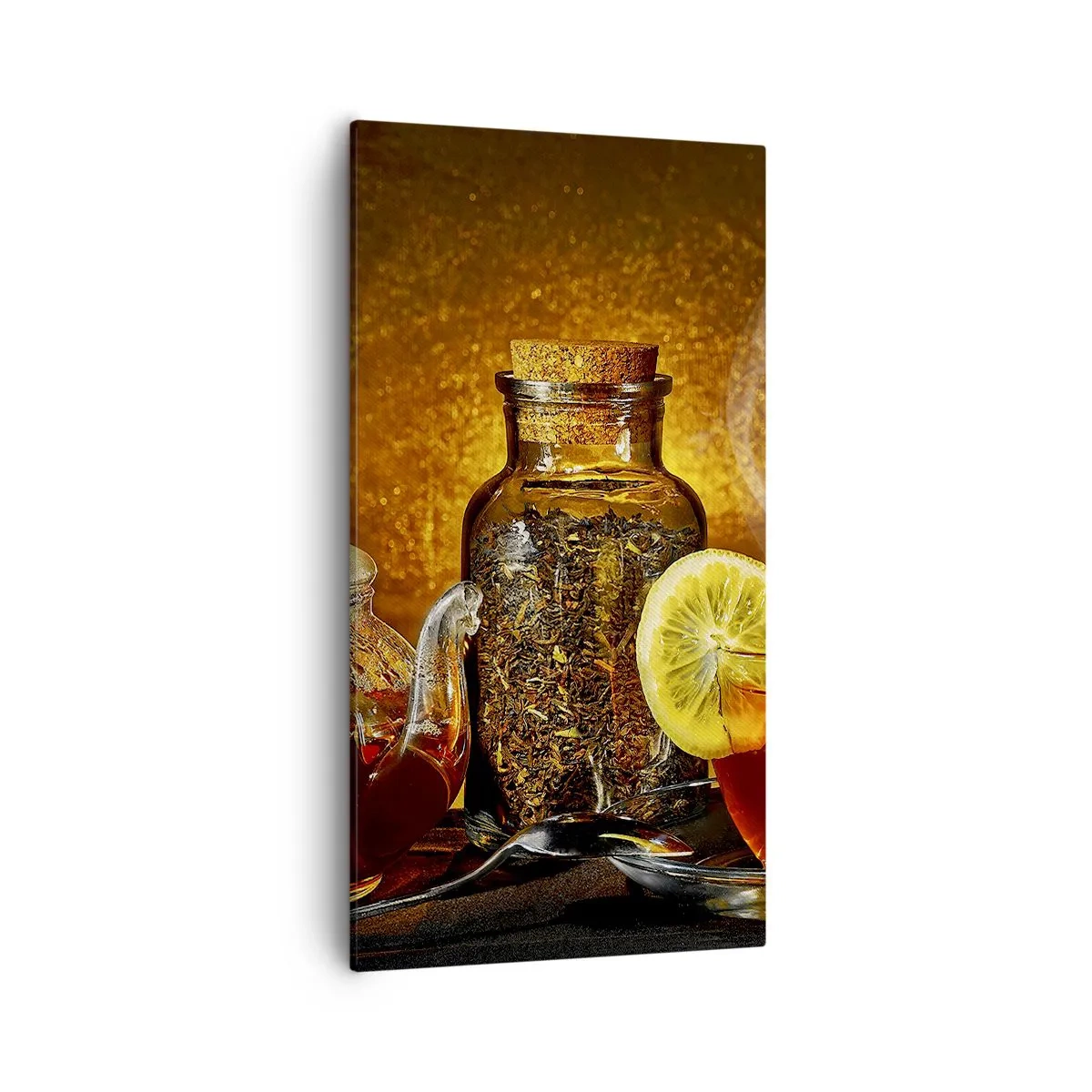 Quadro em tela - Ao estilo dos mestres holandeses - 55x100 cm