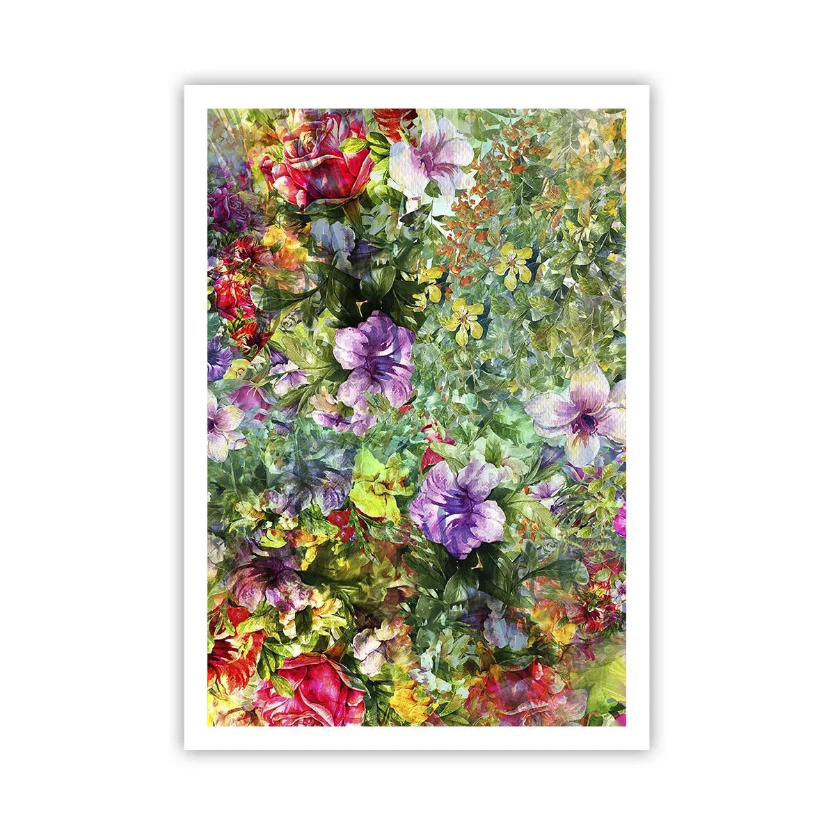 Pôster - Nas flores para a perdição - 70x100 cm