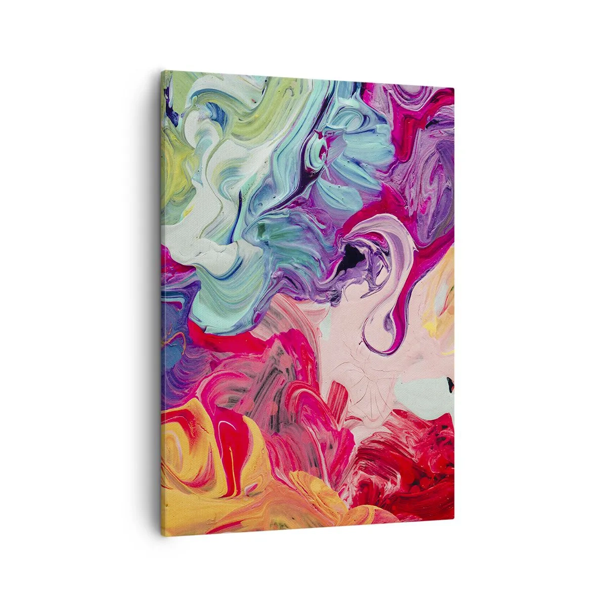 Quadro em tela - O nascimento das cores - 50x70 cm