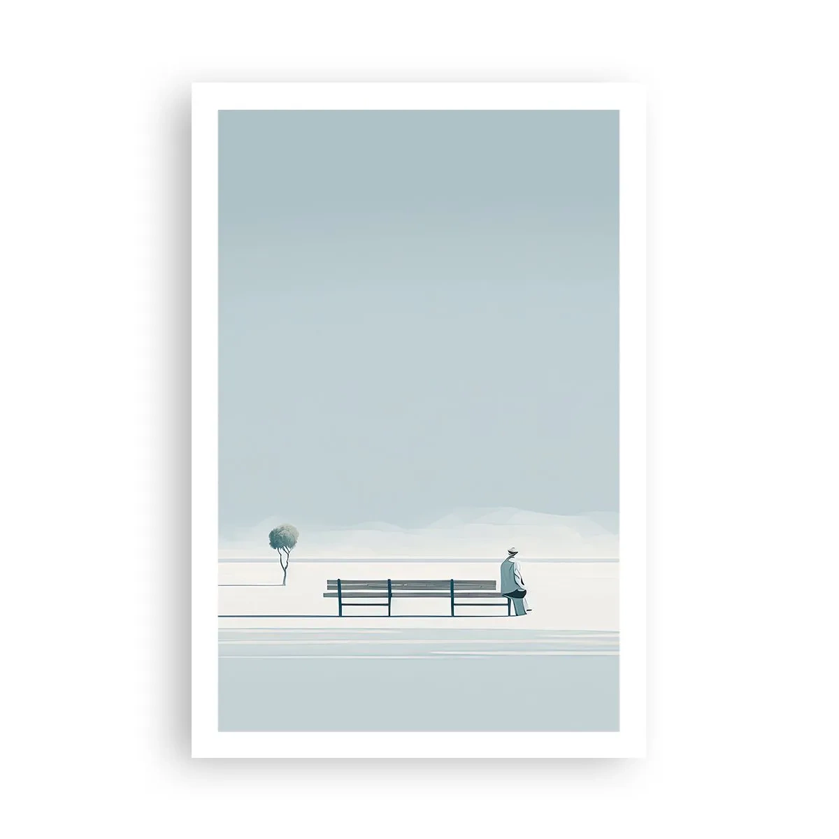 Pôster - Sim, estou esperando. - 61x91 cm