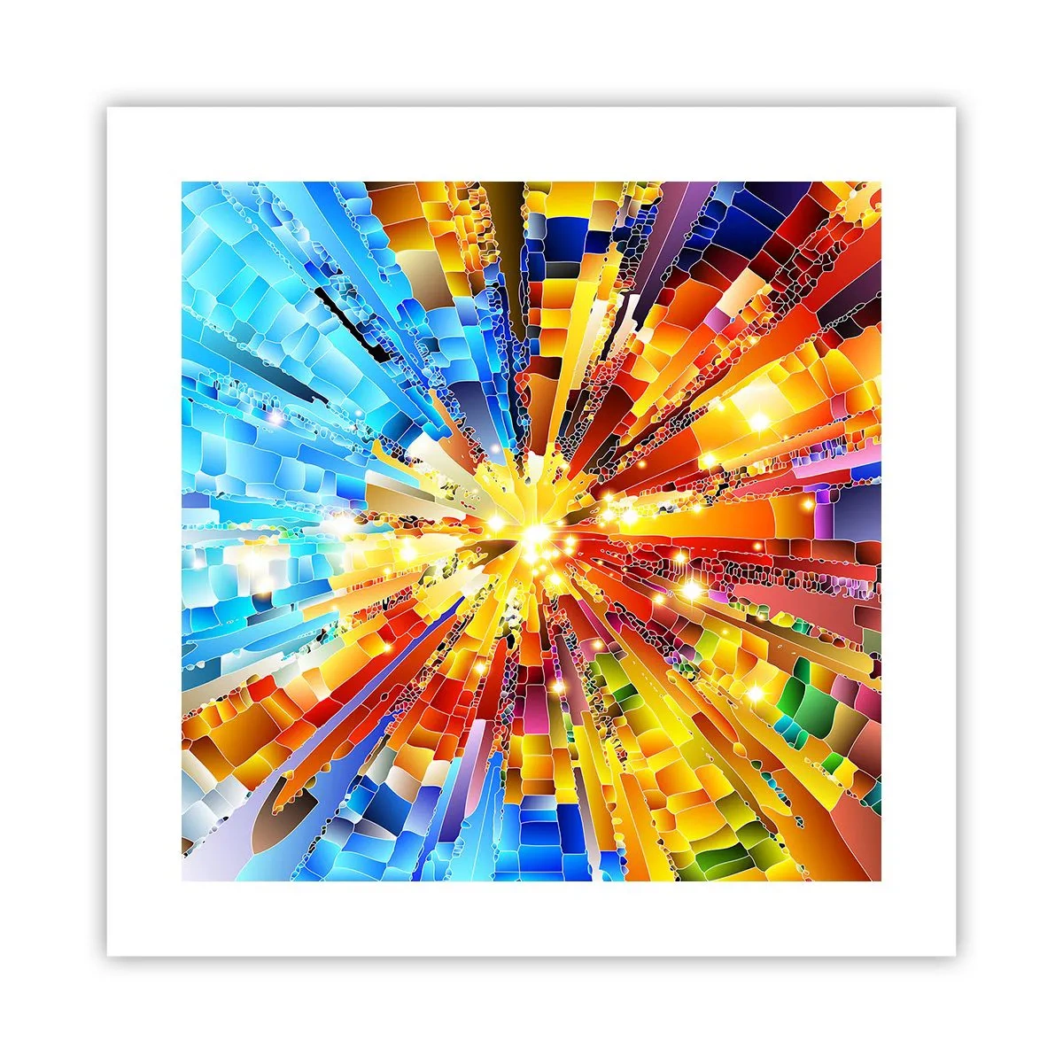 Pôster - In medias res - 40x40 cm
