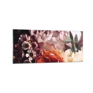 Quadro em vidro - Envolto em beleza - 120x50 cm