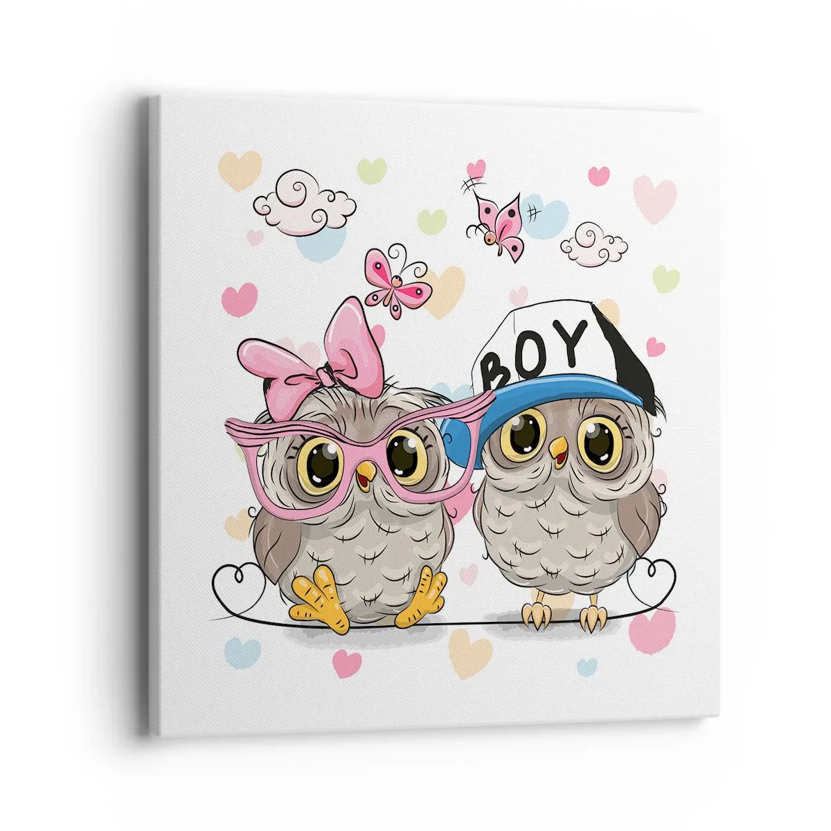 Quadro em tela - Amemo-nos! - 40x40 cm