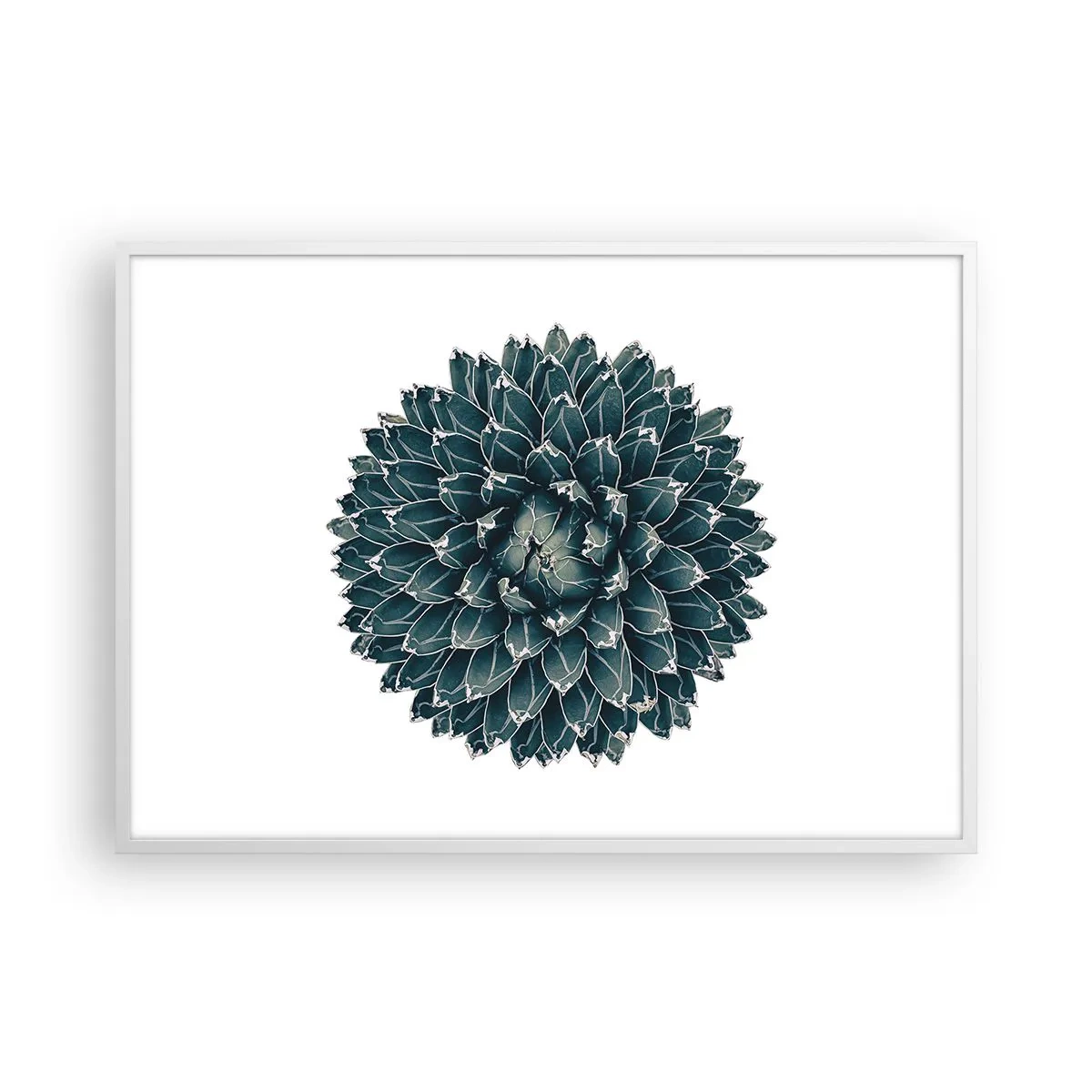 Pôster em moldura branca - Estrela do Deserto - 100x70 cm