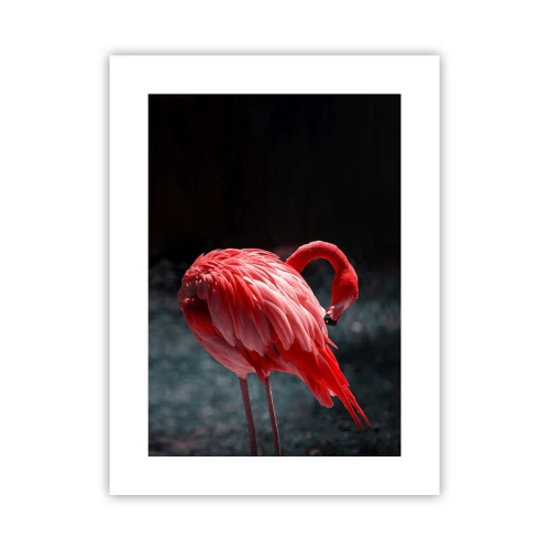 Pôster - Poema carmesim da natureza - 30x40 cm