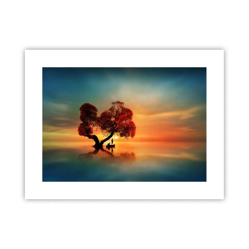 Pôster - A distância e o silêncio do mundo - 40x30 cm