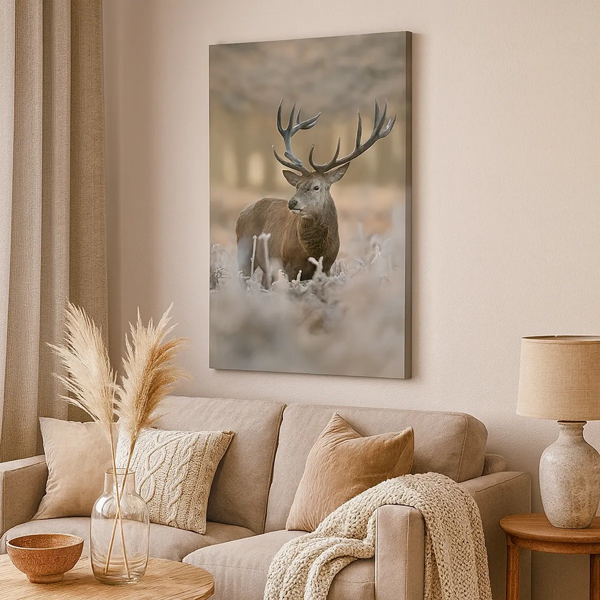 Quadro em tela - Uma manhã fresca - 50x70 cm