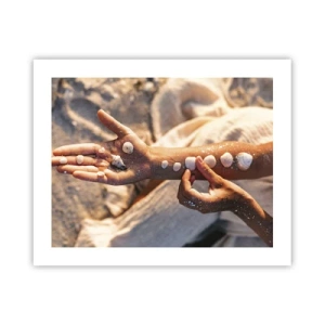 Pôster - Beleza na ponta dos dedos - 50x40 cm